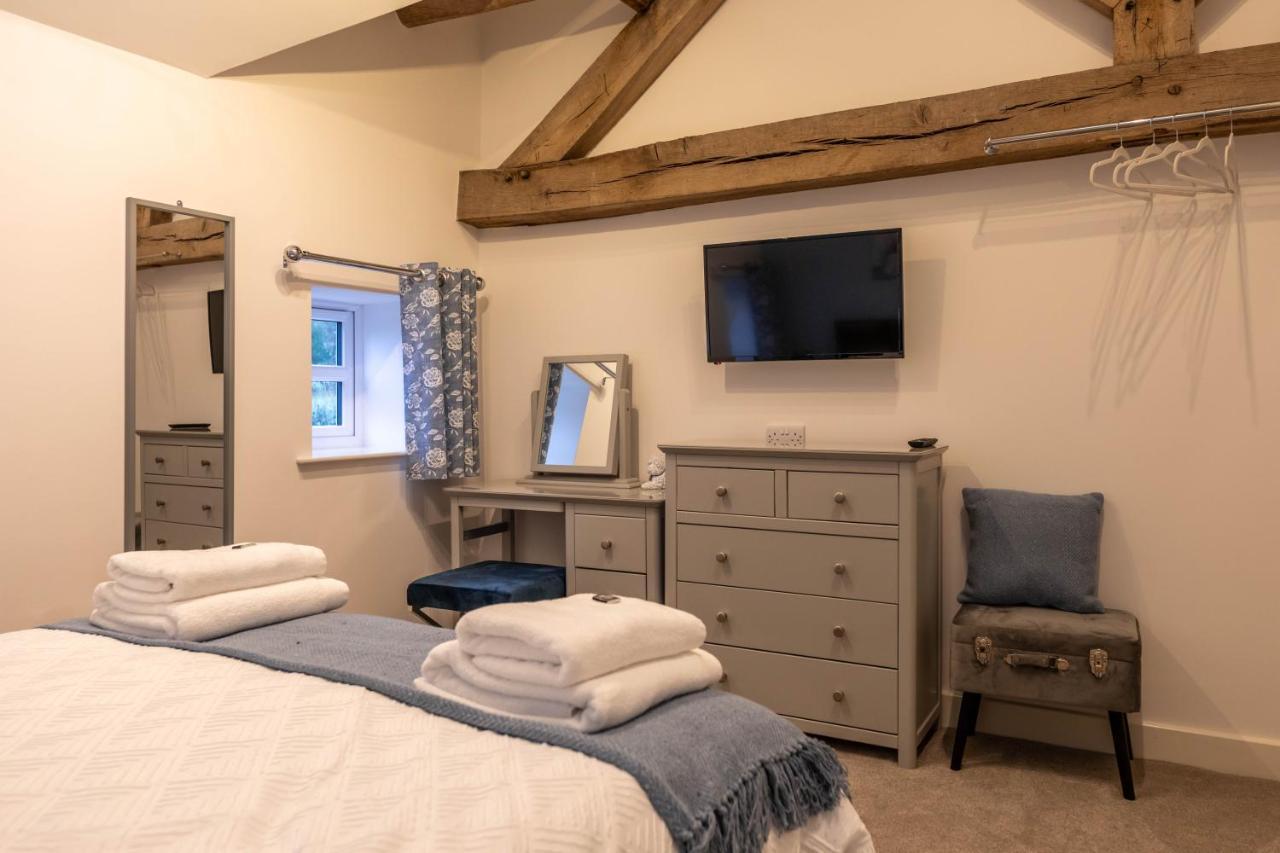 Bodfari Caer Fedwen Barns Clwyd Cottage Two Bed, Barn Conversion With Private Hot Tub מראה חיצוני תמונה